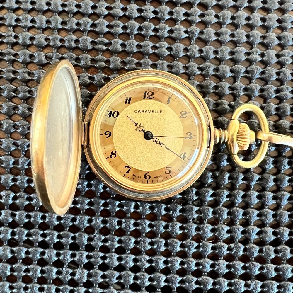 Vintage Caravelle Women’s Pocket Watch